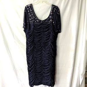 Plus size 20W Adrianna Papell Cocktail Dress